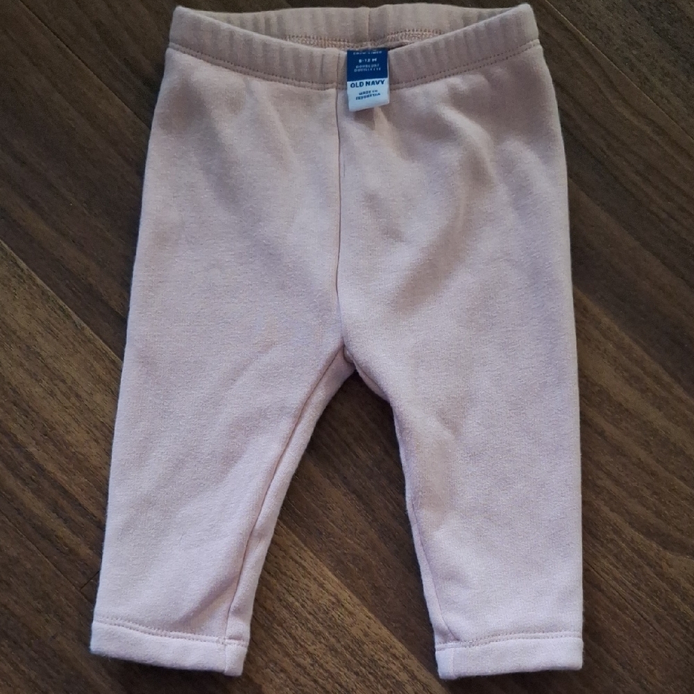 5/$20 Old Navy Pink Leggings Size 6-12M